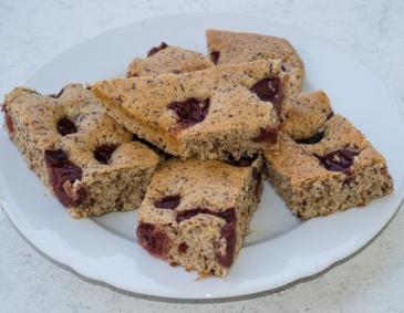 Kirschkuchen vom Blech Kirschkuchen vom Blech