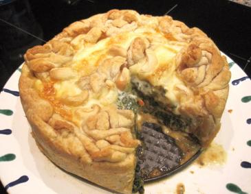 Spinat-Camembert-Quiche Spinat-Camembert-Quiche