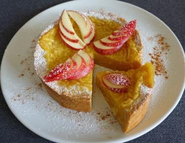 Apfeltorte mit Wein Apfeltorte mit Wein