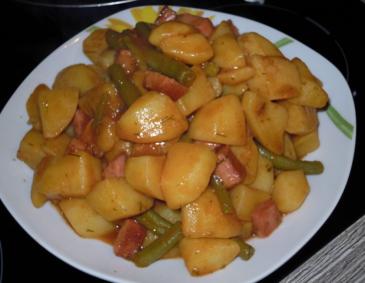 Fisolengulasch Fisolengulasch