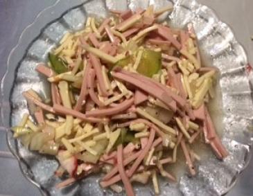 Schweizer Wurstsalat Schweizer Wurstsalat