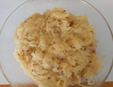 Krautsalat mit Karreespeck Krautsalat mit Karreespeck