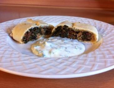 Feta-Mangoldstrudel Feta-Mangoldstrudel