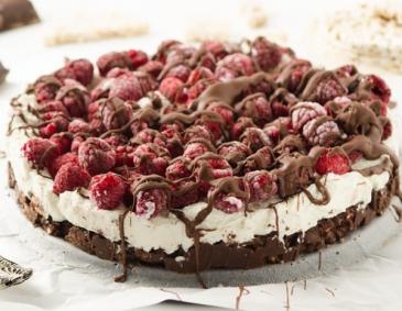 Nutella-Reiswaffel-Kuchen Nutella-Reiswaffel-Kuchen