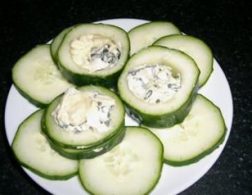 Gefüllte Gurken Gefüllte Gurken