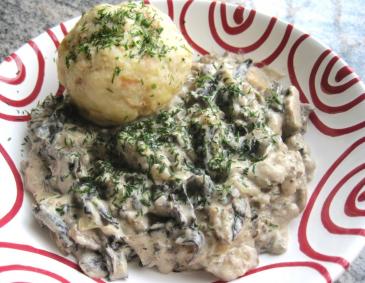 Herbsttrompetensauce Herbsttrompetensauce
