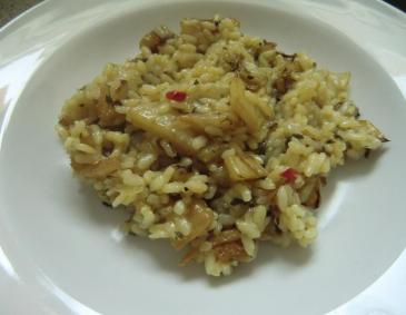 Fenchelrisotto mit Zitronenthymian Fenchelrisotto mit Zitronenthymian