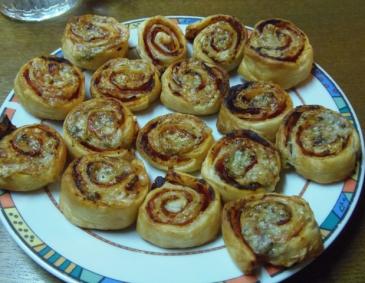Pizza-Schnecken Pizza-Schnecken