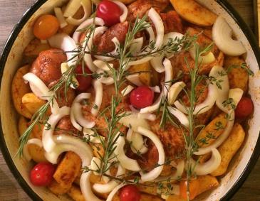 Mediterranes Hühnchen Mediterranes Hühnchen