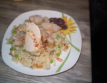Gefülltes Schweinefilet Gefülltes Schweinefilet