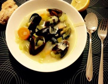Muscheln in Weißweinsauce Muscheln in Weißweinsauce