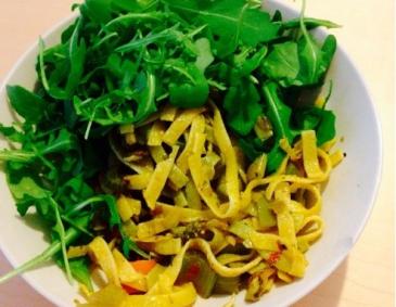 Tagliatelle alla Rucola Tagliatelle alla Rucola