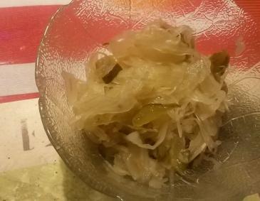 Salat aus Sauerkraut Salat aus Sauerkraut