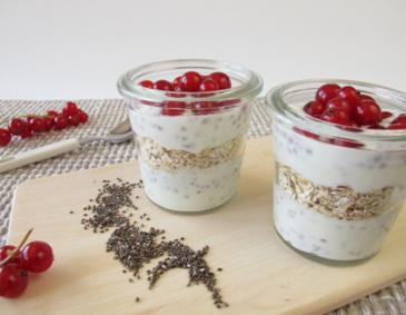 Müsli mit Chiasamen Müsli mit Chiasamen