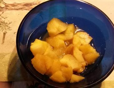 Apfelkompott aus dem Dampfgarer Apfelkompott aus dem Dampfgarer