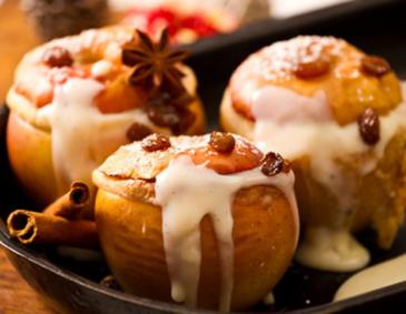 Wintergrillen - Bratäpfel mit Marillenfülle Wintergrillen - Bratäpfel mit Marillenfülle