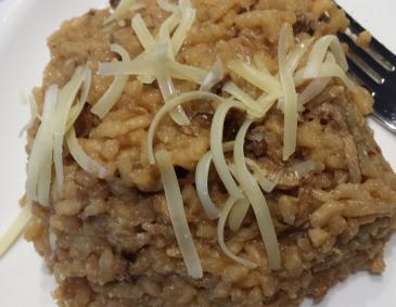 Risotto mit getrockneten Steinpilzen Risotto mit getrockneten Steinpilzen