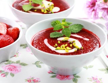 Kalte Erdbeersuppe Kalte Erdbeersuppe