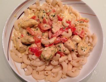 Putengeschnetzeltes mit frischer Paprika Putengeschnetzeltes mit frischer Paprika