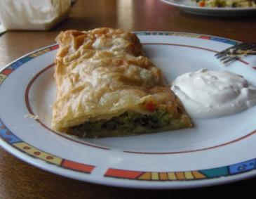 Karotten-Brokkolistrudel Karotten-Brokkolistrudel