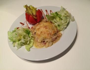 Überbackene Krautfleckerl Überbackene Krautfleckerl