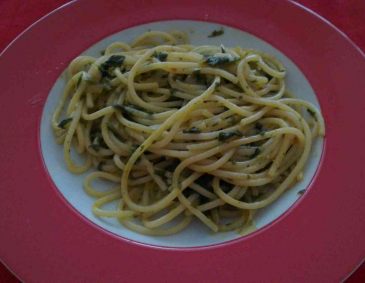 Spinat-Tomaten-Pasta Spinat-Tomaten-Pasta