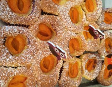 Marillenblechkuchen Marillenblechkuchen