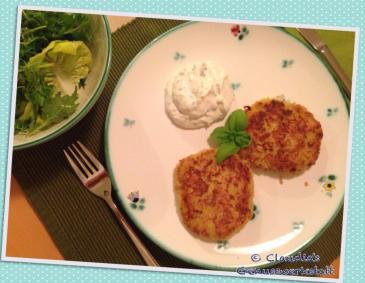 Erdäpfel-Pastinaken-Puffer Erdäpfel-Pastinaken-Puffer
