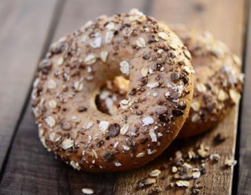 Vollkorn-Bagels Vollkorn-Bagels