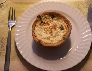 Quiche mit Spinat und Feta Quiche mit Spinat und Feta