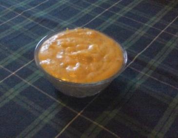 Apfelpudding mit Chia und Stevia Apfelpudding mit Chia und Stevia