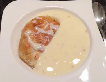 Schneller Apfelstrudel mit Vanillesauce Schneller Apfelstrudel mit Vanillesauce