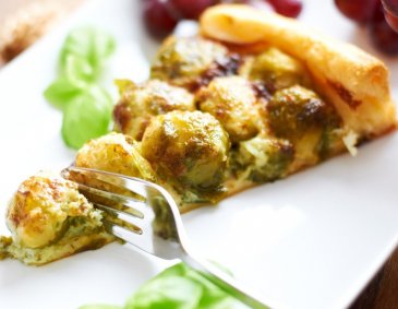 Kohlsprossen-Tarte Kohlsprossen-Tarte