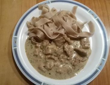 Kräutergeschnetzeltes Kräutergeschnetzeltes