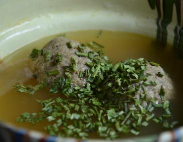 Leberknödelsuppe Leberknödelsuppe