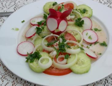 Bunter Salatteller Bunter Salatteller