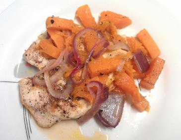Kürbis-Zitronen-Huhn Kürbis-Zitronen-Huhn