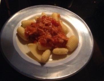 Thunfisch-Zwiebelpasta Thunfisch-Zwiebelpasta