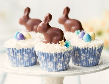 Schokohasen Cupcakes Schokohasen Cupcakes