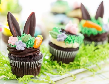 Hasenohren Cupcakes Hasenohren Cupcakes