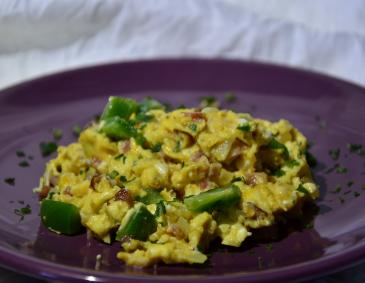 Eierspeis mit Speck Eierspeis mit Speck