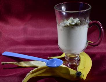 Schnelle Bananenmilch Schnelle Bananenmilch