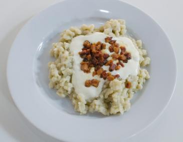 Bryndzové Halušky (Brimsennockerl) Bryndzové Halušky (Brimsennockerl)