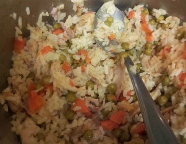 Hühnerrisotto Hühnerrisotto
