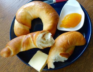 Frühstücks-Brioches Frühstücks-Brioches