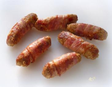 Cevapcici im Speckmantel Cevapcici im Speckmantel