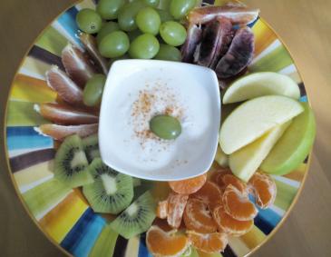 Früchte mit Joghurt-Dip Früchte mit Joghurt-Dip