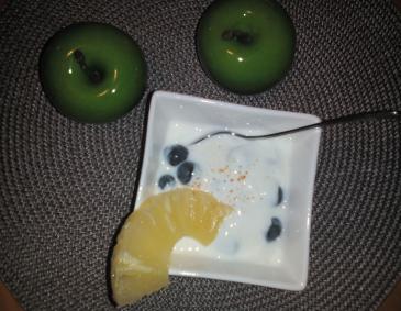 Heidelbeeren mit Joghurt Heidelbeeren mit Joghurt