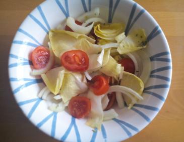 Chicorée-Blattsalat Chicorée-Blattsalat