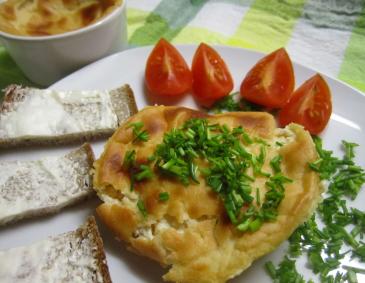 Veganes Käsesoufflé Veganes Käsesoufflé